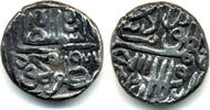 Mittelalter Silver tanka of Shams al-Din Muzzafar II , Gujarat -