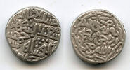 Mittelalter Billon tanka of Mohamed III , 735 AH, Delhi Sultanate, India (D370) -