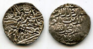 Mittelalter Silver tanka of Muhammad Shah , Arsah Chatgaon, Bengal Sultanate, Ind -