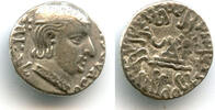 Mittelalter AR drachm of Rudrasimha I , 112SE, Western Satraps in India -