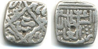 Mittelalter Rare square silver sasnu of Zain al-Abidin , Kashmir -