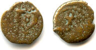 Antike bronze Authentic prutah of King Herod (40-4 BC), Ancient Judaea -