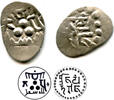 Mittelalter Silver damma of Shibl, c.840-860s, Abbasid governors of Multan, among the first -