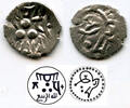 Mittelalter 1/5 dirham Silver damma ( ) of al-Rabi, Abbasid governors of Multan, early 800's A -