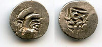 Mittelalter Extremely rare! Earliest silver damma of Tapana, c.650 AD, pre-Islamic Multan -