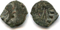 Mittelalter drachm Rare hunnic (?) imitation of a of Indo-Greek ruler Menander, struck ca.4t -