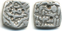 Mittelalter Rare square silver sasnu of Ibrahim Shah , Kashmir -