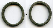 Mittelalter Large (32mm) ancient Celtic ring money, ca. 800-500 BC, Hungary -