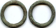 Mittelalter Excellent HUGE (49mm, 36.5grams) ancient Celtic ring money from Hungary, ca.800- -