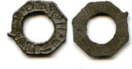Weltmünzen Small pitis w/unknown inscriptions, Jambi Sultanate?, 17th-18th century, Sumatra -