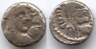 Antike drachm Silver or denarius, Rabbel II , Nabatea -