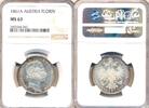 AUSTRIA 1 FLORIN 1861 NGC MS 63 117.04 £  +  15.61 £ shipping