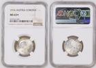 Austria Franz Joseph I 1 CORONA 1914 NGC MS 65+