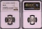 AUSTRIA 1 CORONA 1916 Franz Joseph I NGC MS 65 112.70 £  +  15.61 £ shipping