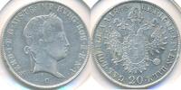 AUSTRIA 20 Kreuzer 1845 C Ferdinand I. VZ 43.35 £  +  17.34 £ shipping