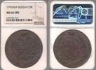 RUSSIA 5 Kopeke 1793 AM Catherine II NGC MS 61 BN 216.74 £  +  15.61 £ shipping