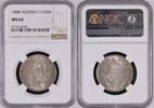 AUSTRIA 1 FLORIN 1888 Franz Joseph I NGC MS 63 130.04 £  +  15.61 £ shipping