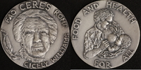 F.A.O. Ceres AG-Medaille 1977 Dr. Cicely Williams  52.02 £  +  32.94 £ shipping