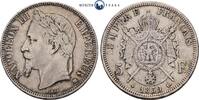 Frankreich 5 Francs 1869 Napoleon III, Prägestätte BB - Straßburg sehr s... 39.01 £  +  32.94 £ shipping