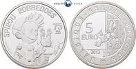 Belgien 5 € 2013 75 Jahre Spirou Robbedoes PP 42.48 £  +  32.94 £ shipping