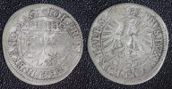 Brandenburg-Ansbach Batzen (4 Kreuzer) Johann Friedrich -