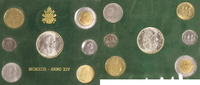 Vatikan 10-1000 Lire 1992 Joh. Paul II. st 43.35 £  +  32.94 £ shipping
