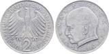 Deutschland 2 DM Variante 2 Mark Planck 1971 G magnetisch Ngb 57.1 alte Rnds VF/EF