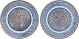 Deutschland  5 Euro Blauer Planet 2016 A J 607 Polymerring UNC