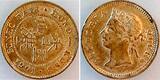 5 Cents Hong Kong 1901 AU55 NGC 8360107-002 Königin Victoria UNC-