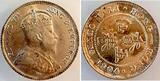 5 Cents Hong Kong 1904 NGC MS63 8360107-001 KM #12 Edward VII CH UNC