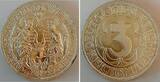 Deutschland  3 Reichsmark Nordhausen 1927 A f.prägefrischr/f.stempelglanz f.prfr / CH UNC