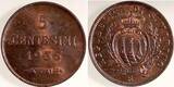 5 Centesimi San Marino 1935 TOP Archiv Franquinet BU