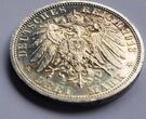 Deutschland  3 Mark 1913 A Leopold IV Lippe PP- leicht berieben J 79 Ludwig IV Proof