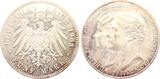 Deutschland  5 Mark 1903A Sachsen-W-E. Hochzeit Caroline v Reuß Wilhelm Ernst Proof