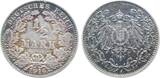 Deutschland  1/2 Mark 1914 J J 016 prfr Patina CH UNC.