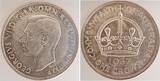 1 Crown 1937, Georg, Australien, f.vz-vz/stgl,ca. MS62 f.vz - vz/stgl