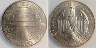 Deutschland 5 Reichsmark 5 Reichsmark Zeppelin 1930A Sammleranfertigung Polierte Platte MATT -