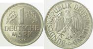 Deustchland 1 DM 1 Deutsche Mark 1950 G starke Doppelsenkung J 385 -