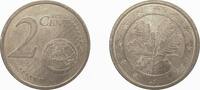 Deutschland 2 Cent Variante 2 Cent mit reduziertem Stempel geprägt 2002 D -