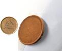 EU 1 Eurocent Rohling gestaucht -