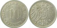 Deutschland 10 Pfennig 10 Pfennig 1900 D J 013 prägefrisch/fast prägefrisch -