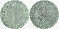 Deutschland 1 Pfennig Fehlprägung 1 Pfennig 1945 F Stempeldrehung J 373b -