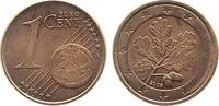 Deutschland 1 Cent Fehlprägung 1 Cent 2008J RS: fehlendes Material -
