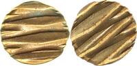 BRD 2 Pfennig VS Platt./RS 10 Pfennig Platt entwertet -