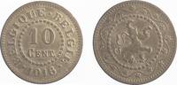 Belgien 10 Cent 10 Cent Belgien 1916 niederländische und franz. Schrift -