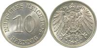 Kaiserreich 1908E 10 Pfennig 1908E f.stgl !