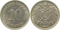 Kaiserreich 1893A 10 Pfennig 1893A f.prfr.