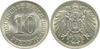 Kaiserreich 1900A 10 Pfennig 1900A prfr zaponiert.