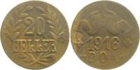 Deutschland 20 Heller 20 Heller 1916 T JN 724 b DOA Lichterader Prägung -