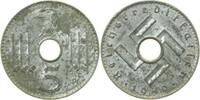 Deutschland 5 Pfennig 5 Pfennig Reichskreditkasse 1940 B prägefrisch J 61840B-1-3G -